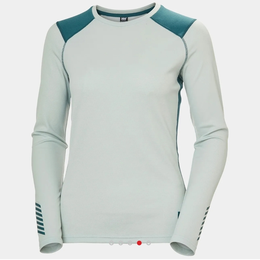 Women's LIFA® ACTIVE Crew Base Layer - Green Mist NWT